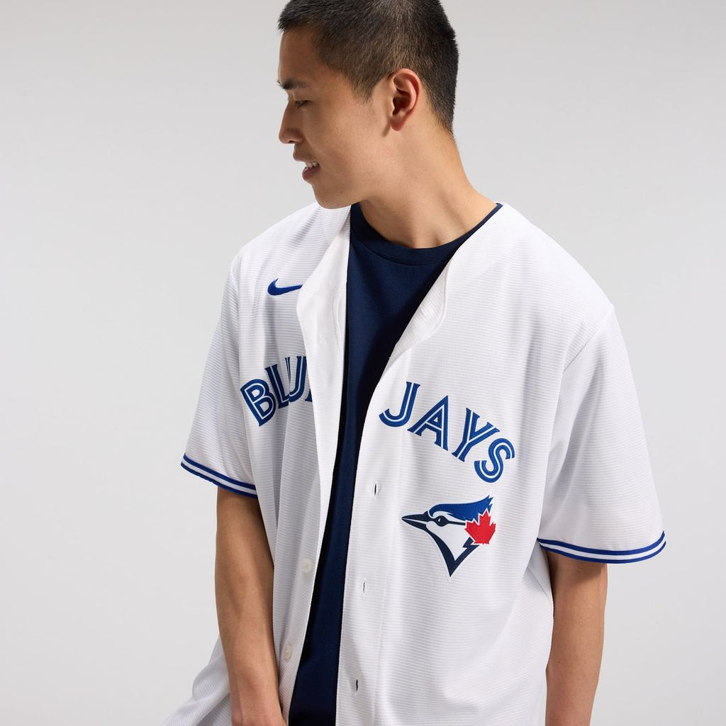 Men's Toronto Blue Jays Trey Yesavage White Home Replica Jersey