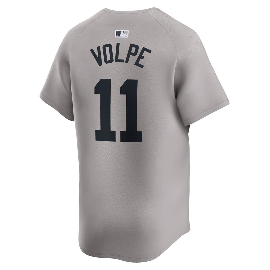 Men's New York Yankees Anthony Volpe Gray Away Player Jersey