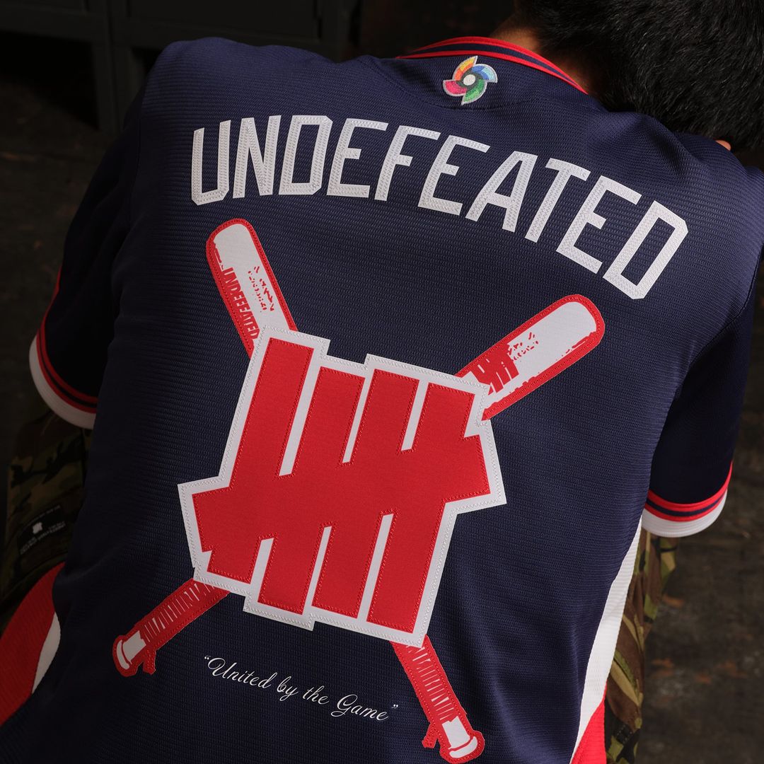 Men's USA Baseball x Undefeated Navy 2026 World Baseball Classic Stadium Jersey