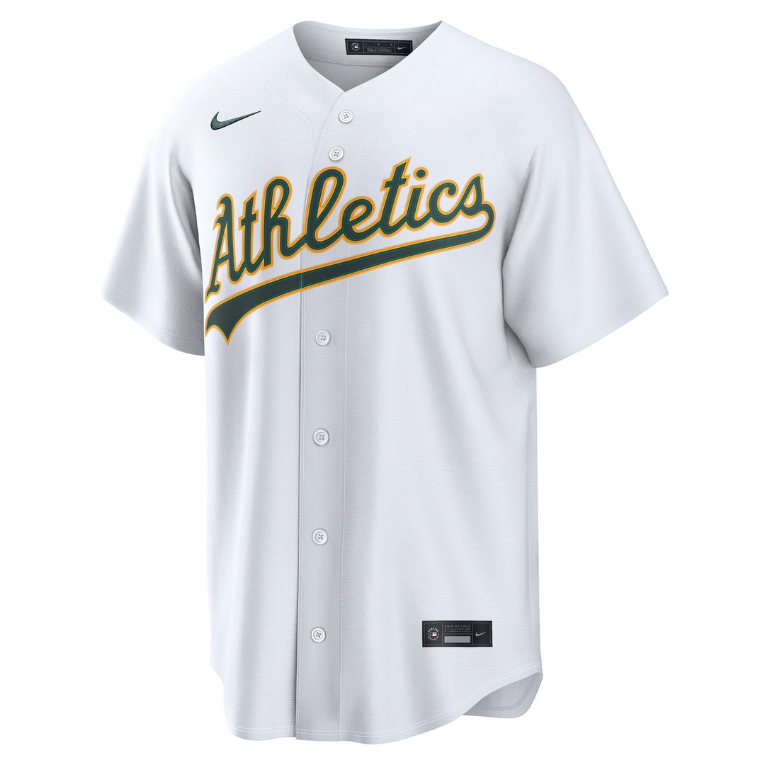 Men's Athletics White Home Replica Jersey