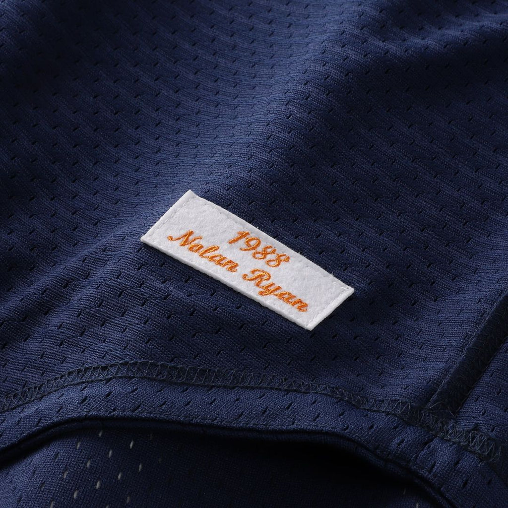 Men's Houston Astros Nolan Ryan Navy Big & Tall Mesh Batting Practice Jersey