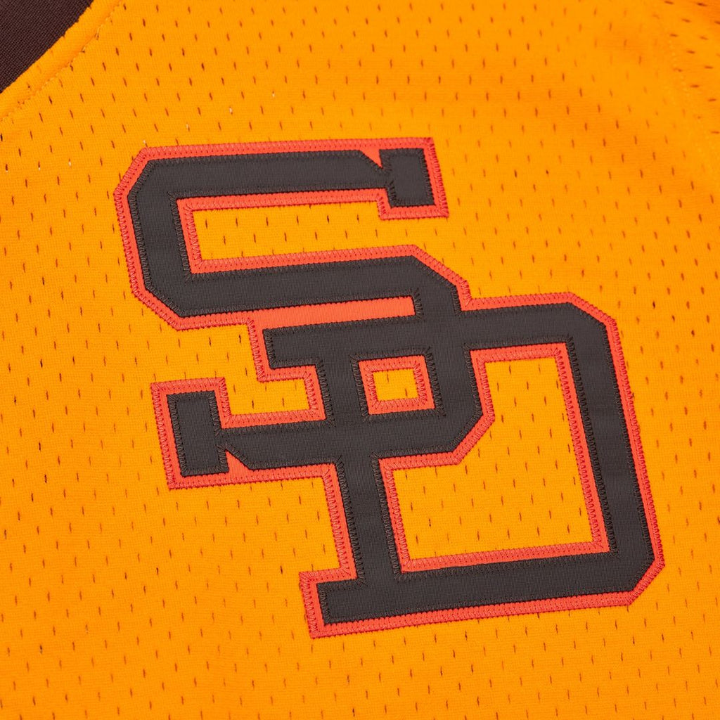 Men's San Diego Padres Tony Gwynn Gold Big & Tall Mesh Batting Practice Jersey