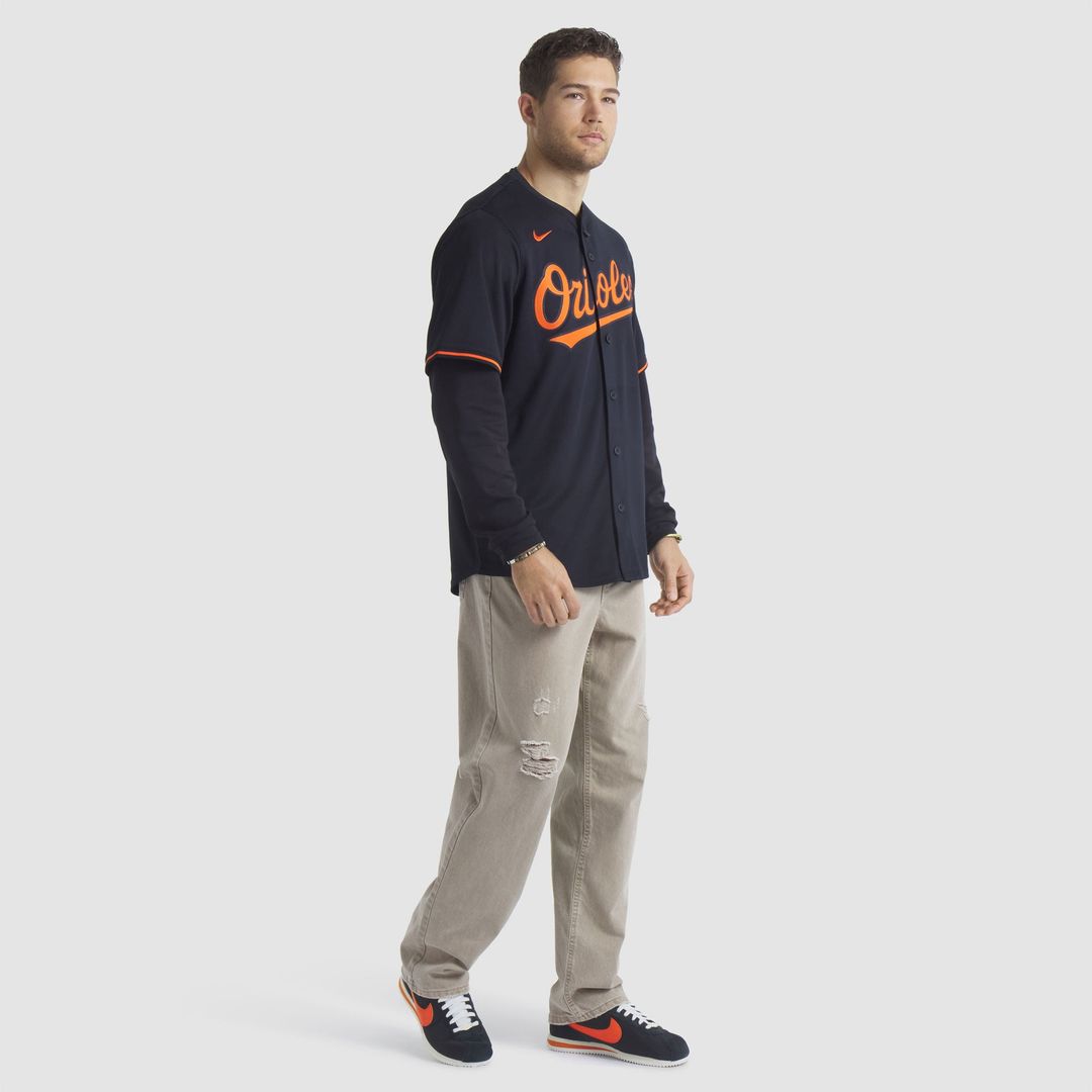 Men's Baltimore Orioles Gunnar Henderson Black Alternate Player Jersey
