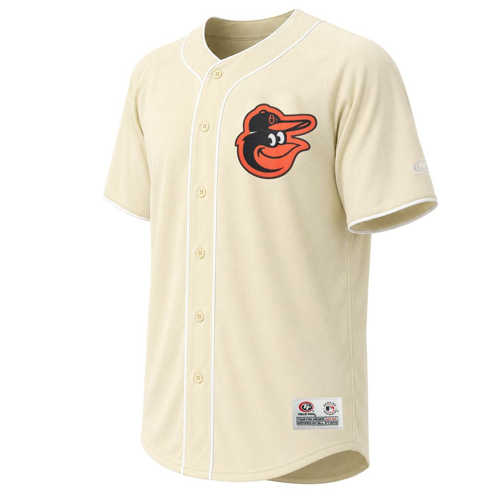 Men's Baltimore Orioles Cream Fashion Jersey