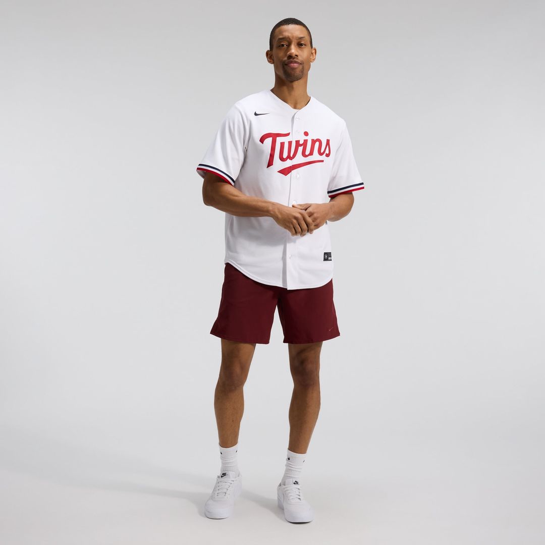 Men's Minnesota Twins White Home Replica Team Jersey