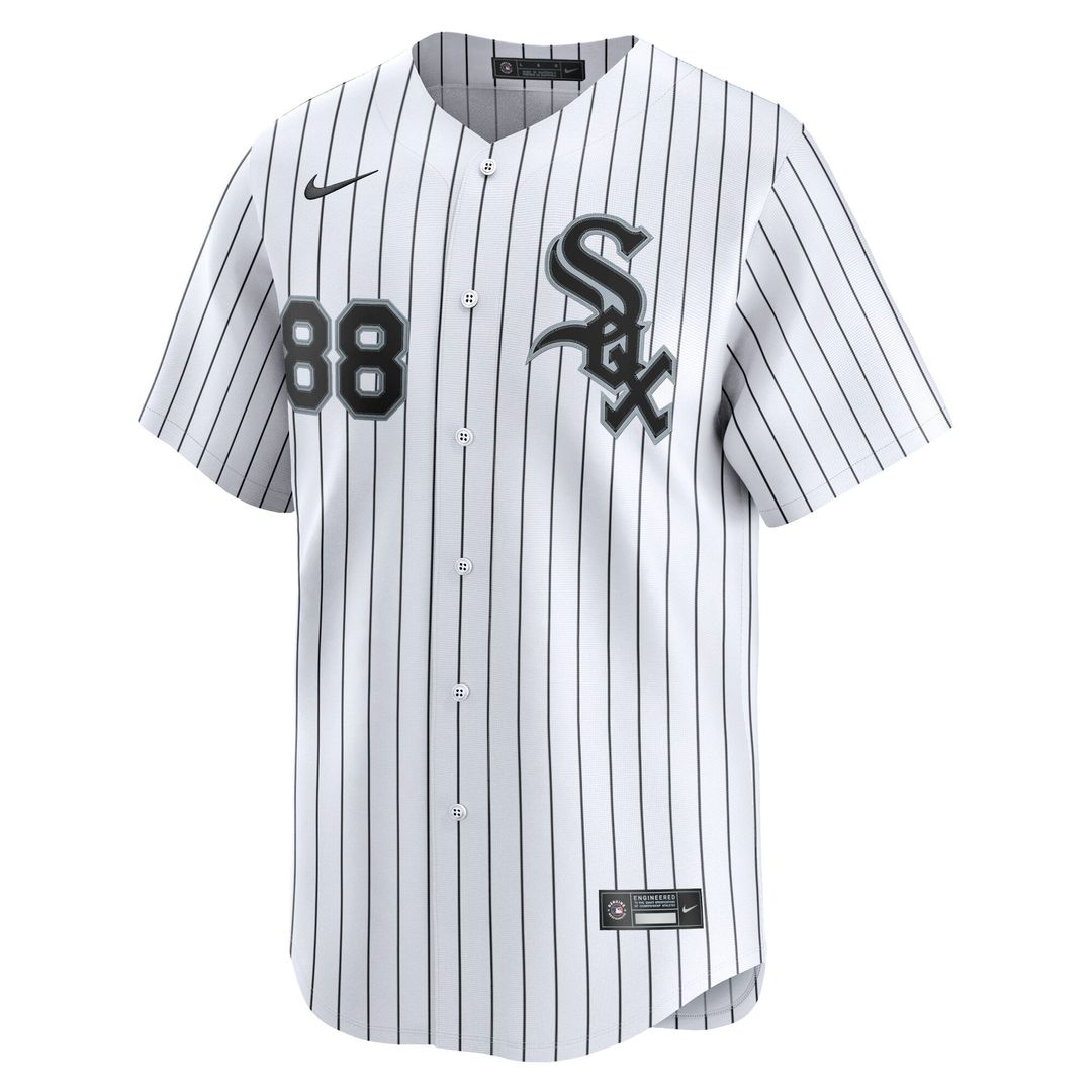 Men's Chicago White Sox Luis Robert Jr. White Home Player Jersey