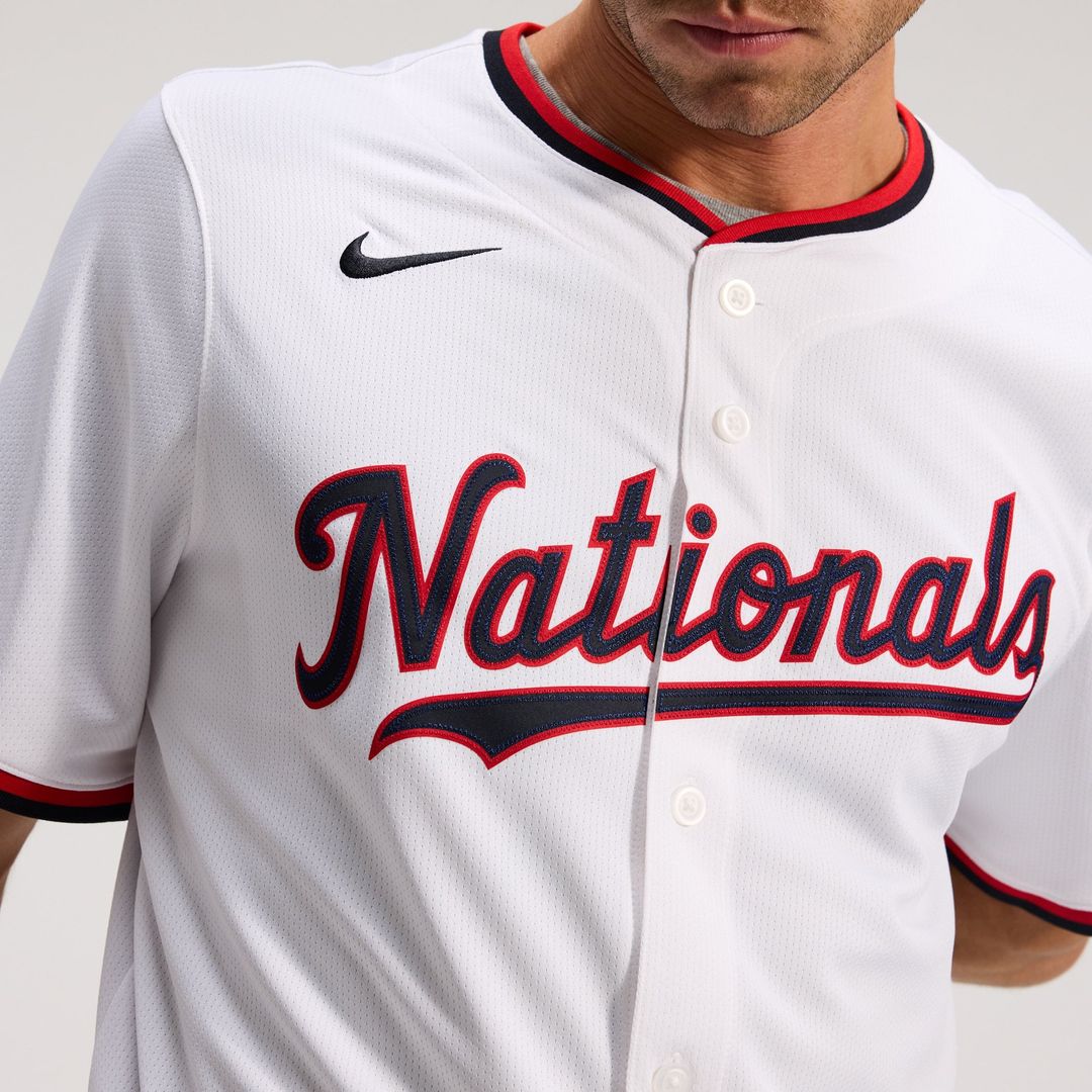 Men's Washington Nationals Dylan Crews White Home Player Jersey