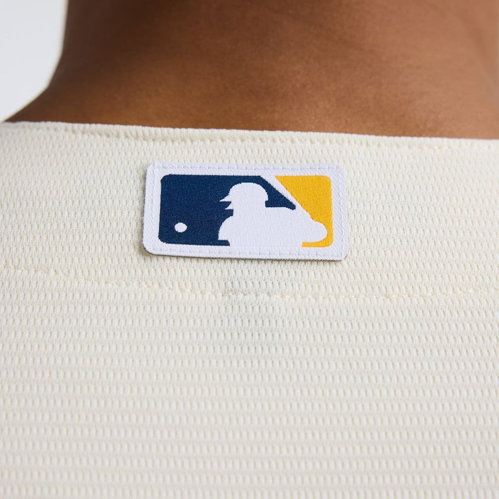 Men's Milwaukee Brewers Cream Home Replica Team Jersey