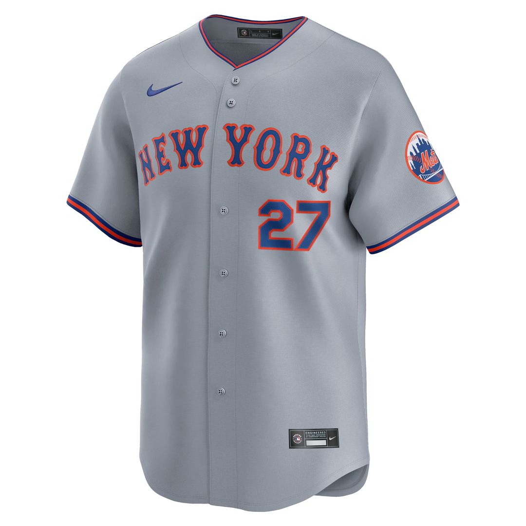 Men's New York Mets Mark Vientos Gray All-Star Jersey