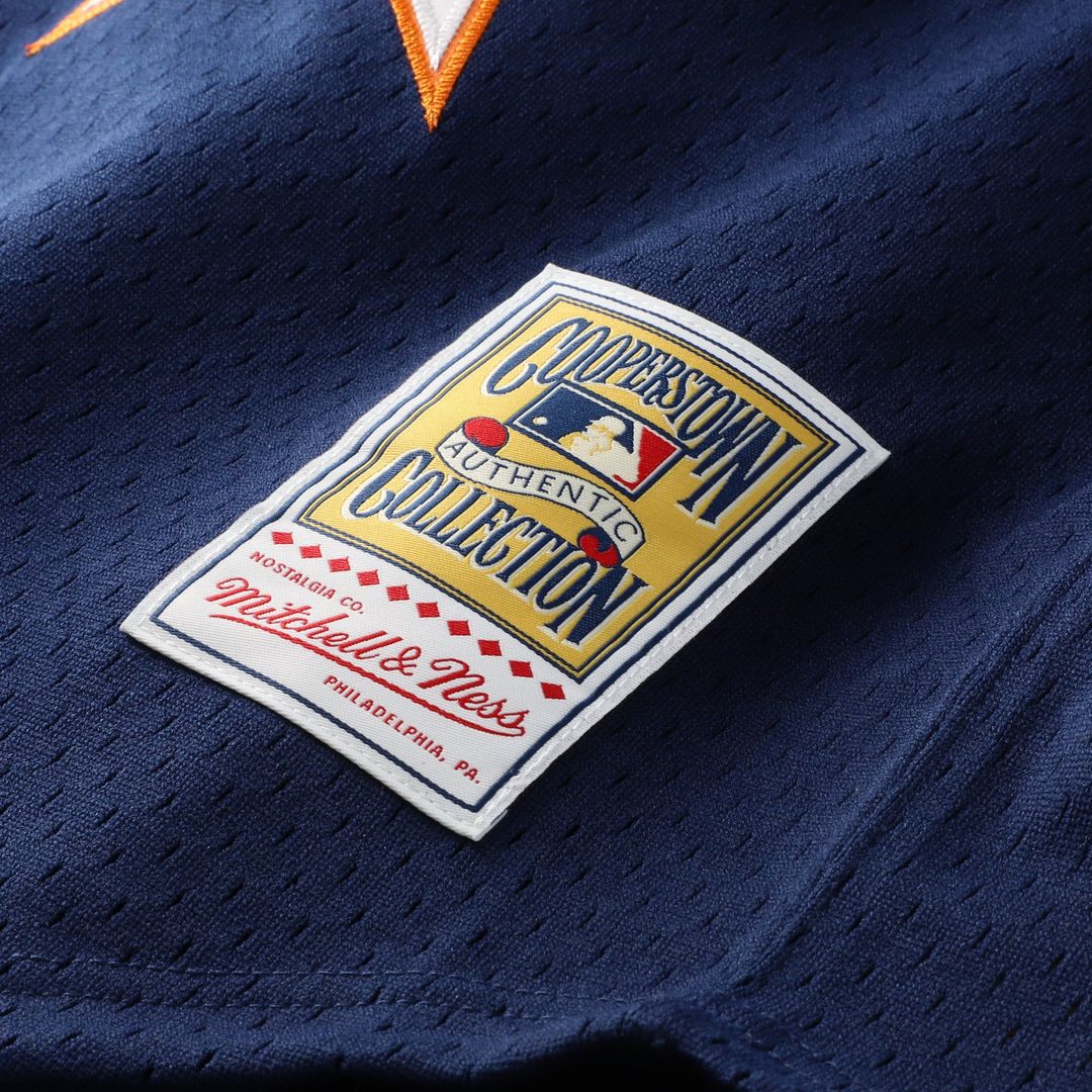 Men's Houston Astros Craig Biggio Navy Batting Practice Jersey