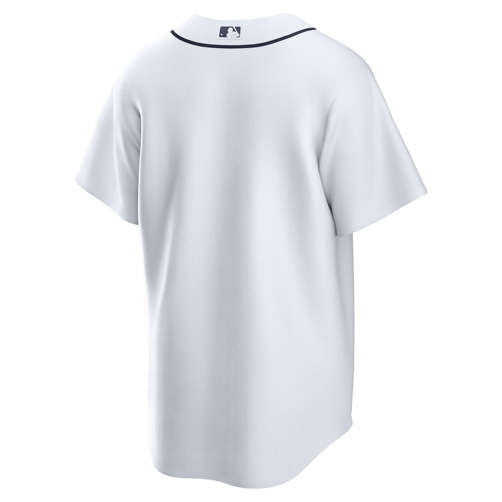 Men's Detroit Tigers White Home Replica Team Jersey