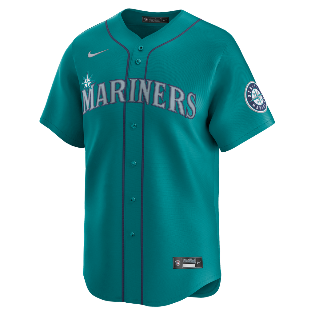 Men's Seattle Mariners Cal Raleigh Teal Alternate Jersey