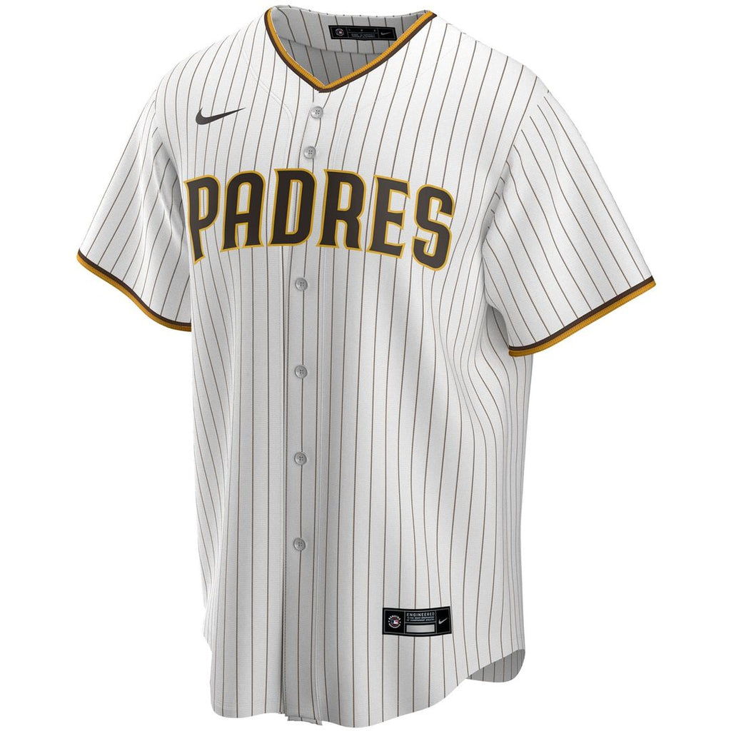 Men's San Diego Padres Manny Machado White Home Replica Player Jersey