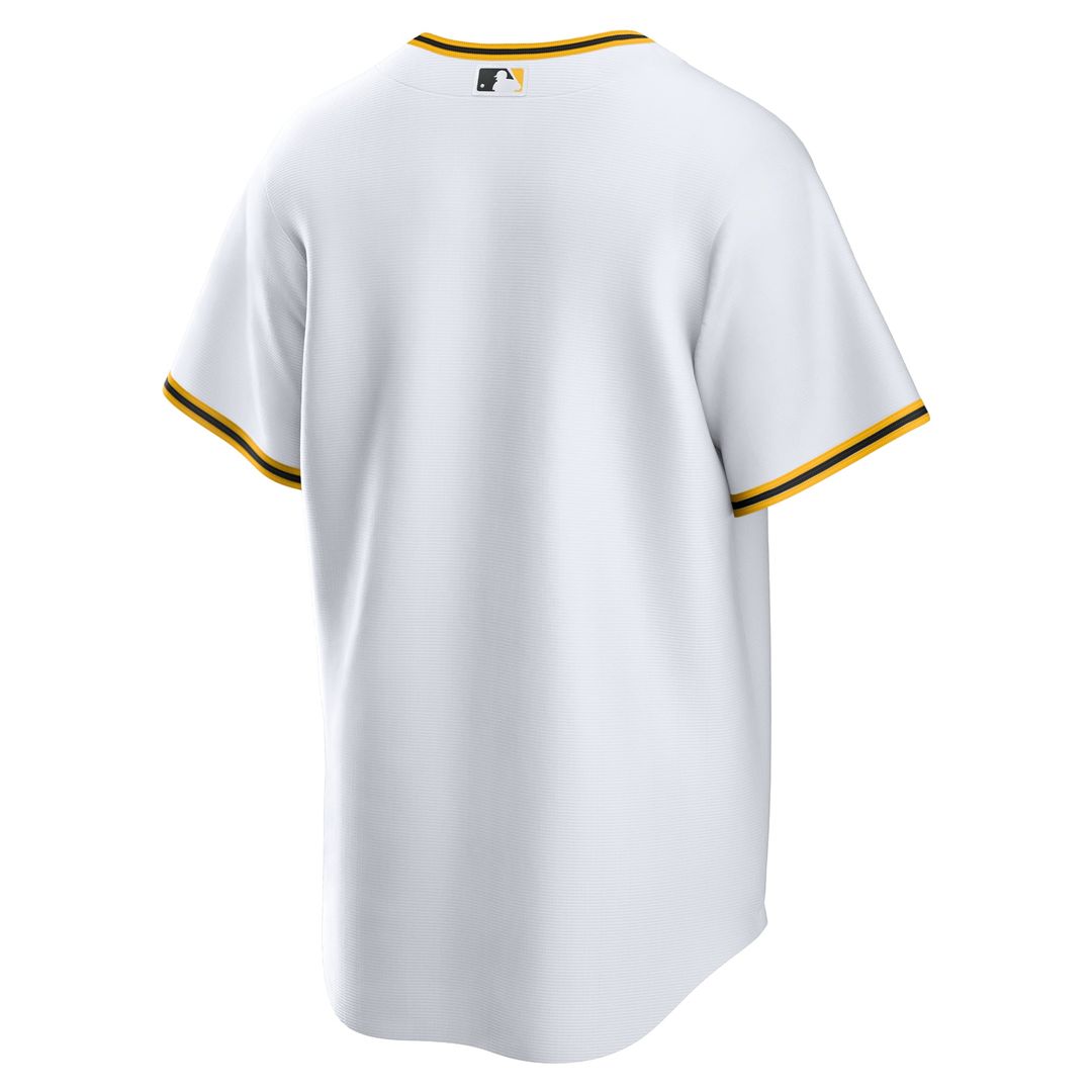 Men's Pittsburgh Pirates White Home Replica Team Jersey