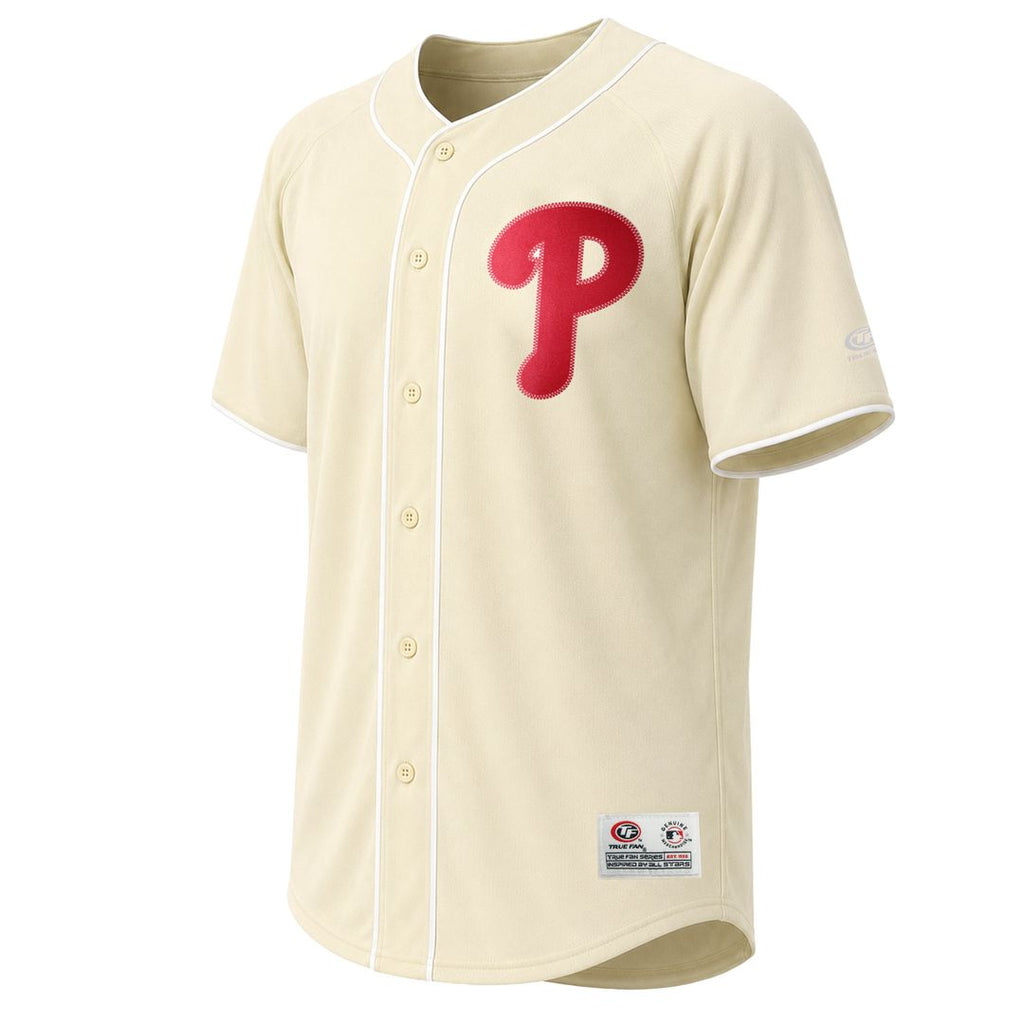 Men's Philadelphia Phillies Cream Fashion Jersey