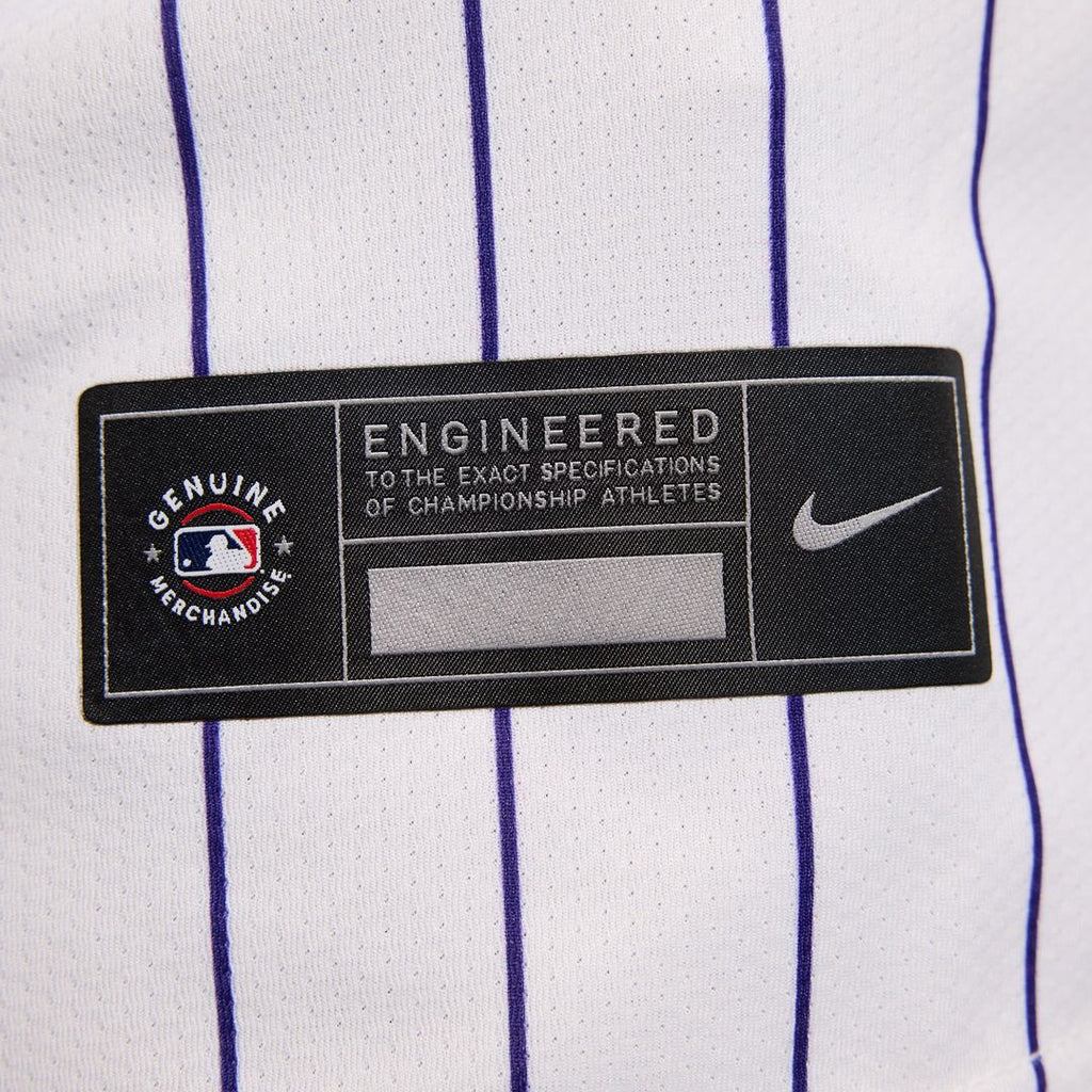 Men's Colorado Rockies White Home Jersey