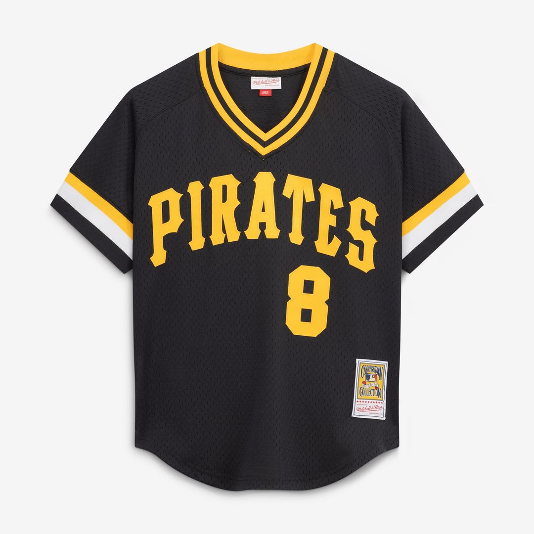Men's Pittsburgh Pirates Willie Stargell Black Batting Practice Jersey