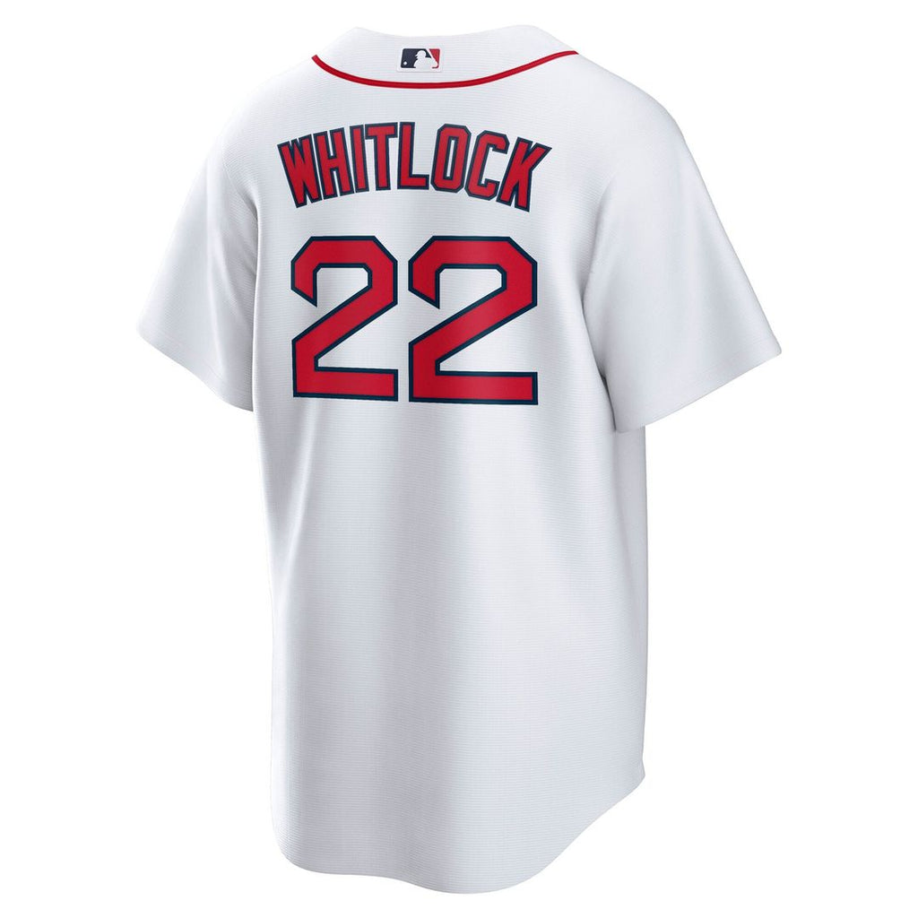 Men's Boston Red Sox Garrett Whitlock White Home Replica Jersey