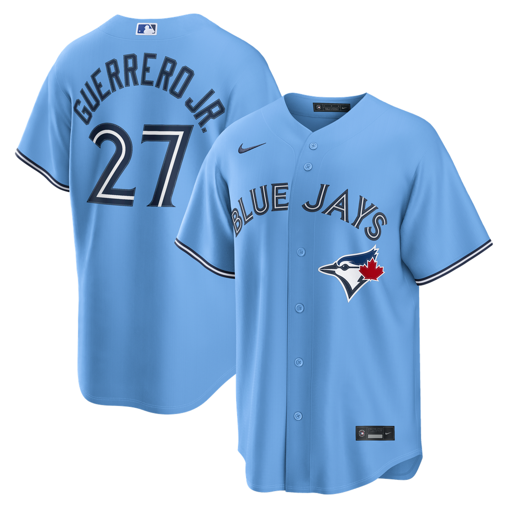 Men's Toronto Blue Jays Vladimir Guerrero Jr. Red Canada Day Replica Jersey