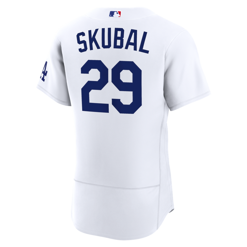 Men's Los Angeles Dodgers Tarik Skubal White Home Jersey