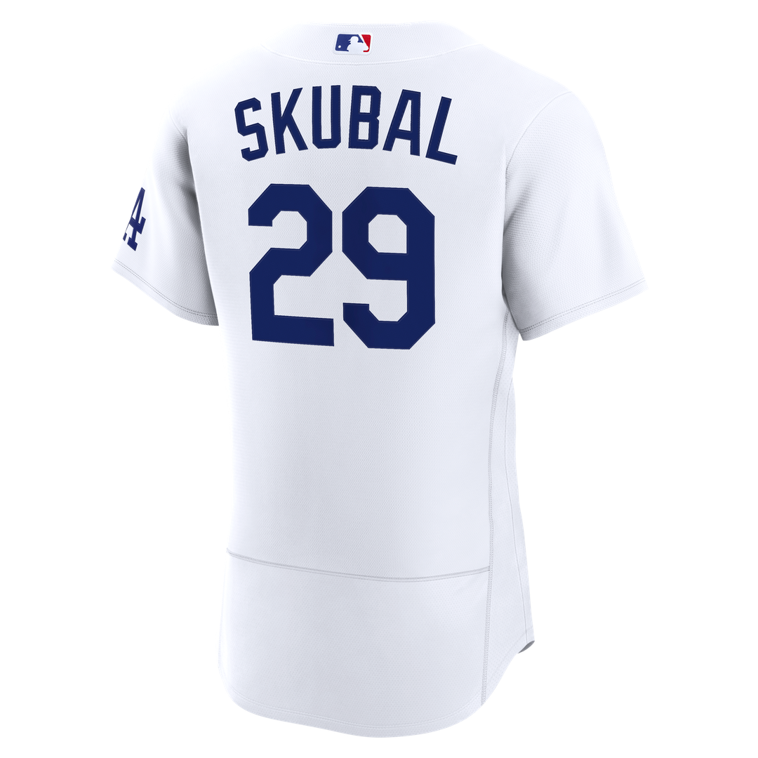 Men's Los Angeles Dodgers Tarik Skubal White Home Jersey