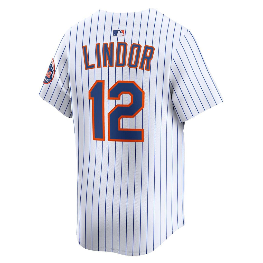 Men's New York Mets Francisco Lindor Gray Road Player Jersey