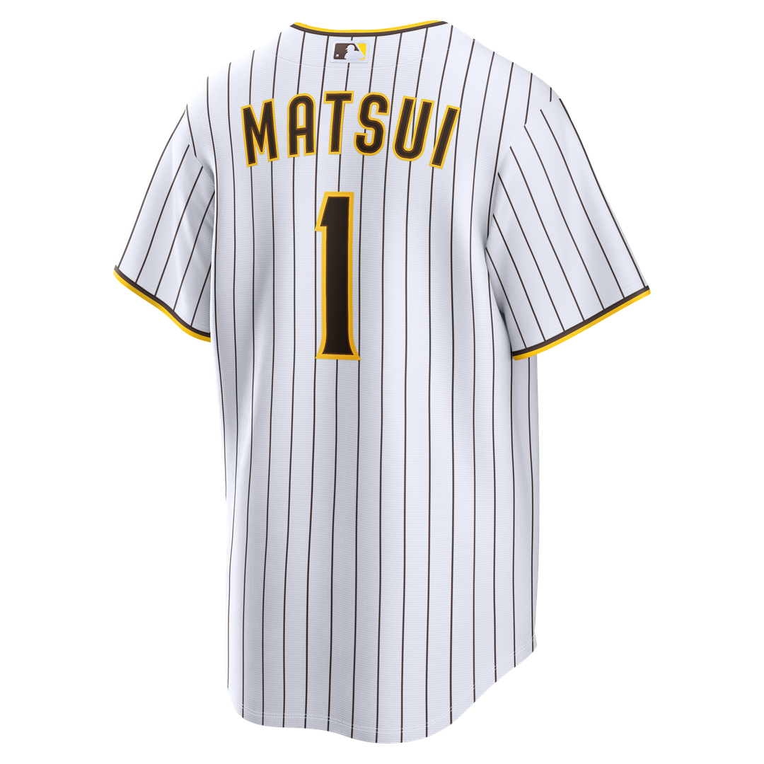 Men's San Diego Padres Yuki Matsui White Home Replica Jersey