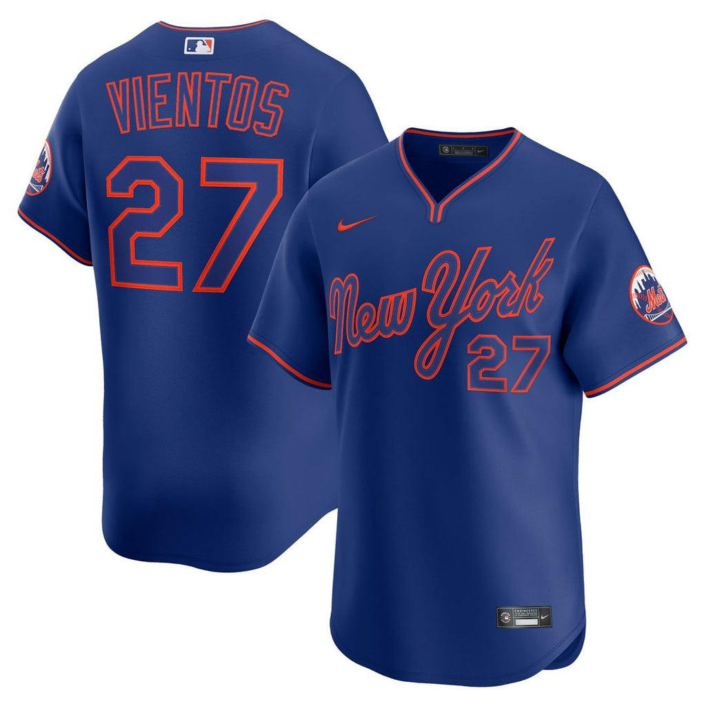 Men's New York Mets Mark Vientos Gray All-Star Jersey