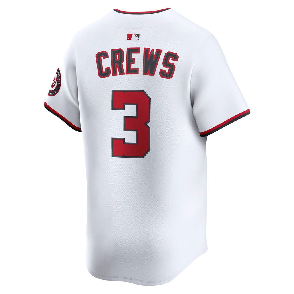 Men's Washington Nationals Dylan Crews Navy Alternate Jersey