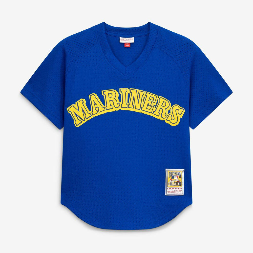 Men's Seattle Mariners Ken Griffey Jr. it Royal Batting Practice Jersey