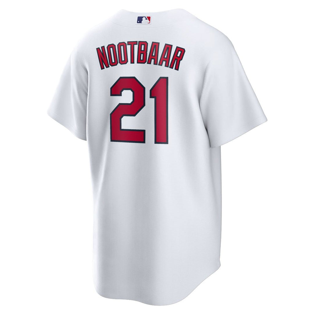 Men's St. Louis Cardinals Lars Nootbaar White Home Replica Jersey
