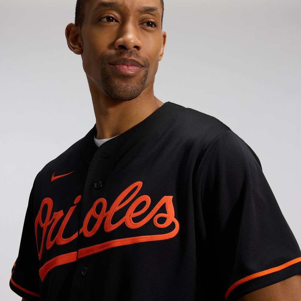 Men's Baltimore Orioles White Home Replica Team Jersey