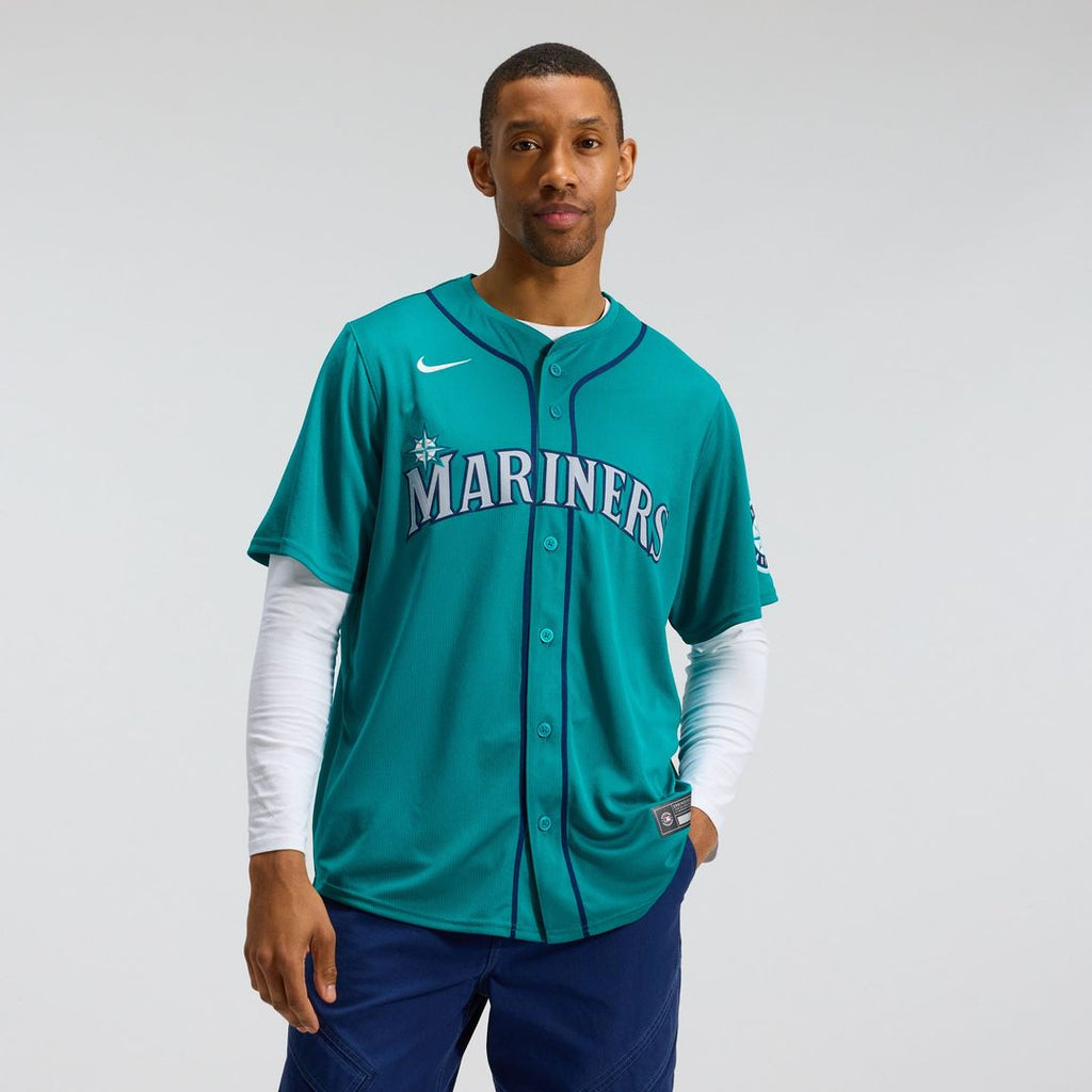Men's Seattle Mariners Cal Raleigh Teal Alternate Jersey