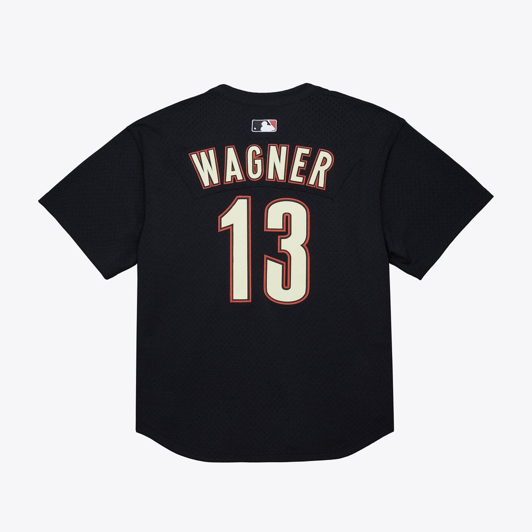 Men's Houston Astros Billy Wagner Black Batting Practice Jersey