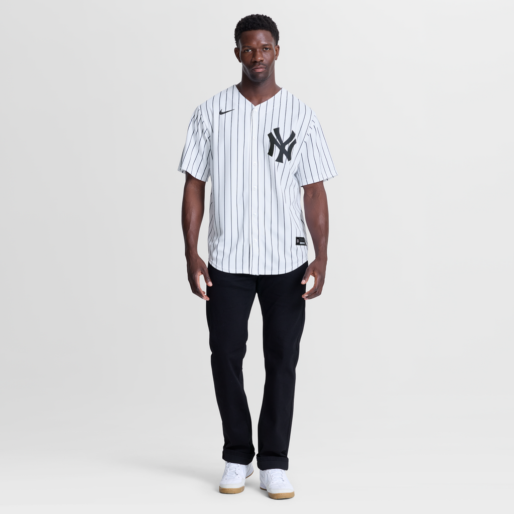 Men's New York Yankees Jazz Chisholm Jr. White Home Replica Jersey