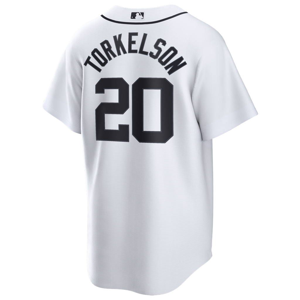Men's Detroit Tigers Spencer Torkelson White Home Replica Jersey