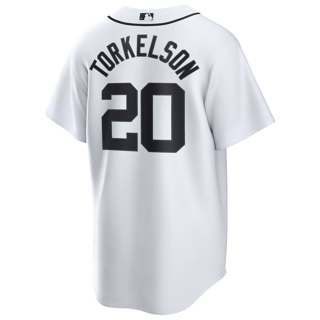 Men's Detroit Tigers Spencer Torkelson White Home Replica Jersey