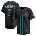 Men's Arizona Diamondbacks Corbin Carroll Black Alternate Player Jersey