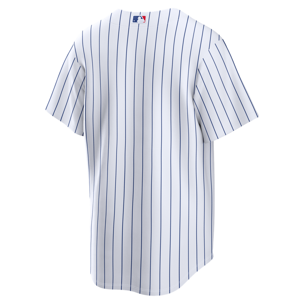 Men's Chicago Cubs White Home Replica Jersey