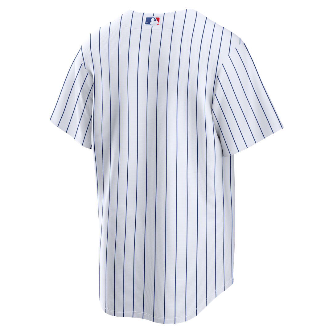Men's Chicago Cubs White Home Replica Jersey