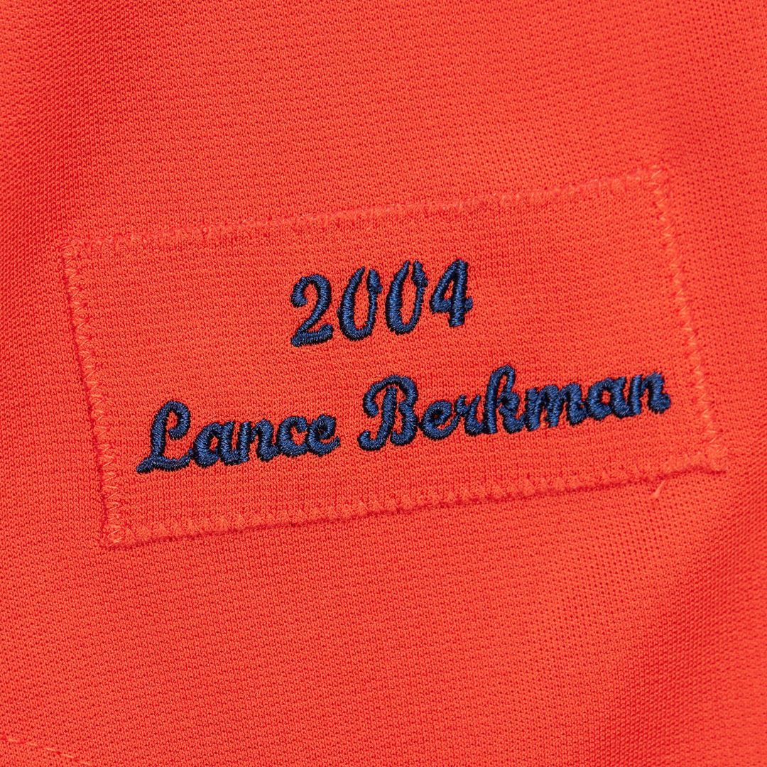 Men's Houston Astros Lance Berkman White 2004 Throwback Jersey