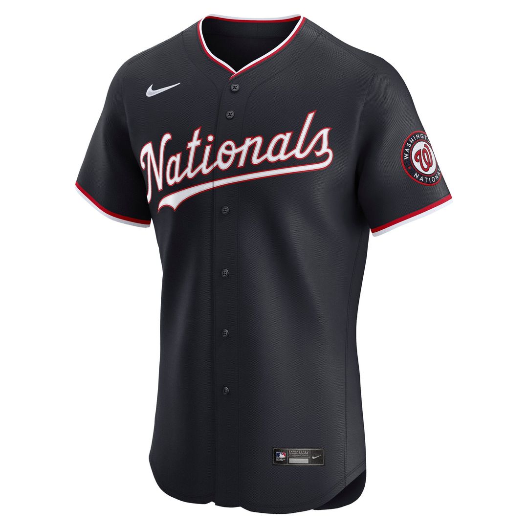 Men's Washington Nationals Navy Alternate Elite Jersey