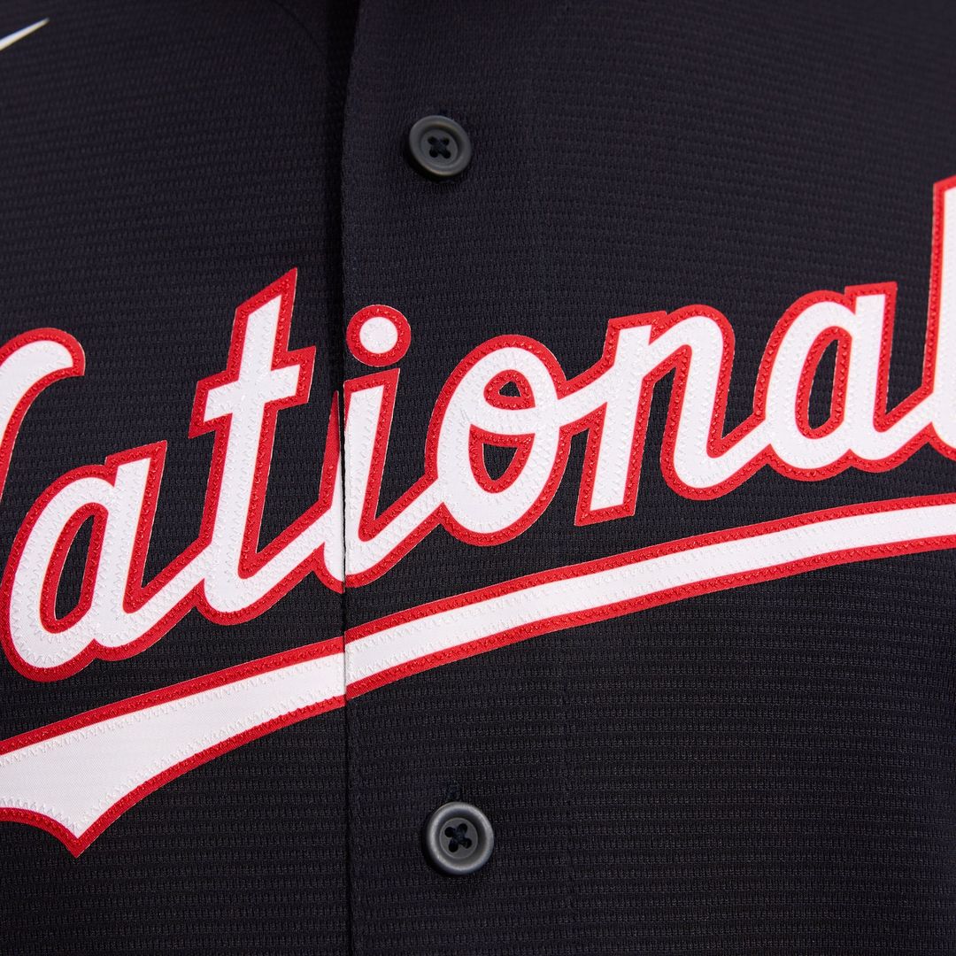 Men's Washington Nationals Dylan Crews Navy Alternate Replica Jersey