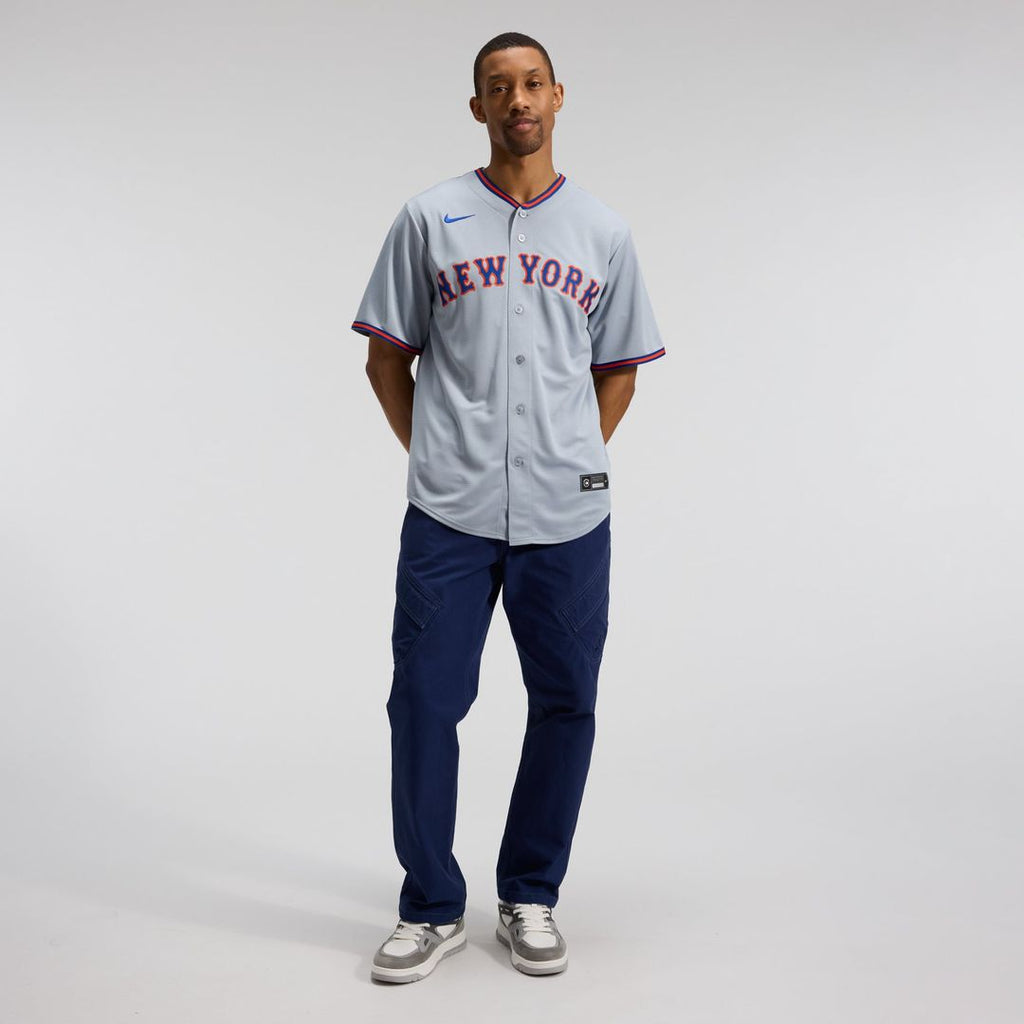 Men's New York Mets Juan Soto Gray Road Replica Jersey