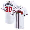 Men's Atlanta Braves Drake Baldwin White Awards Jersey
