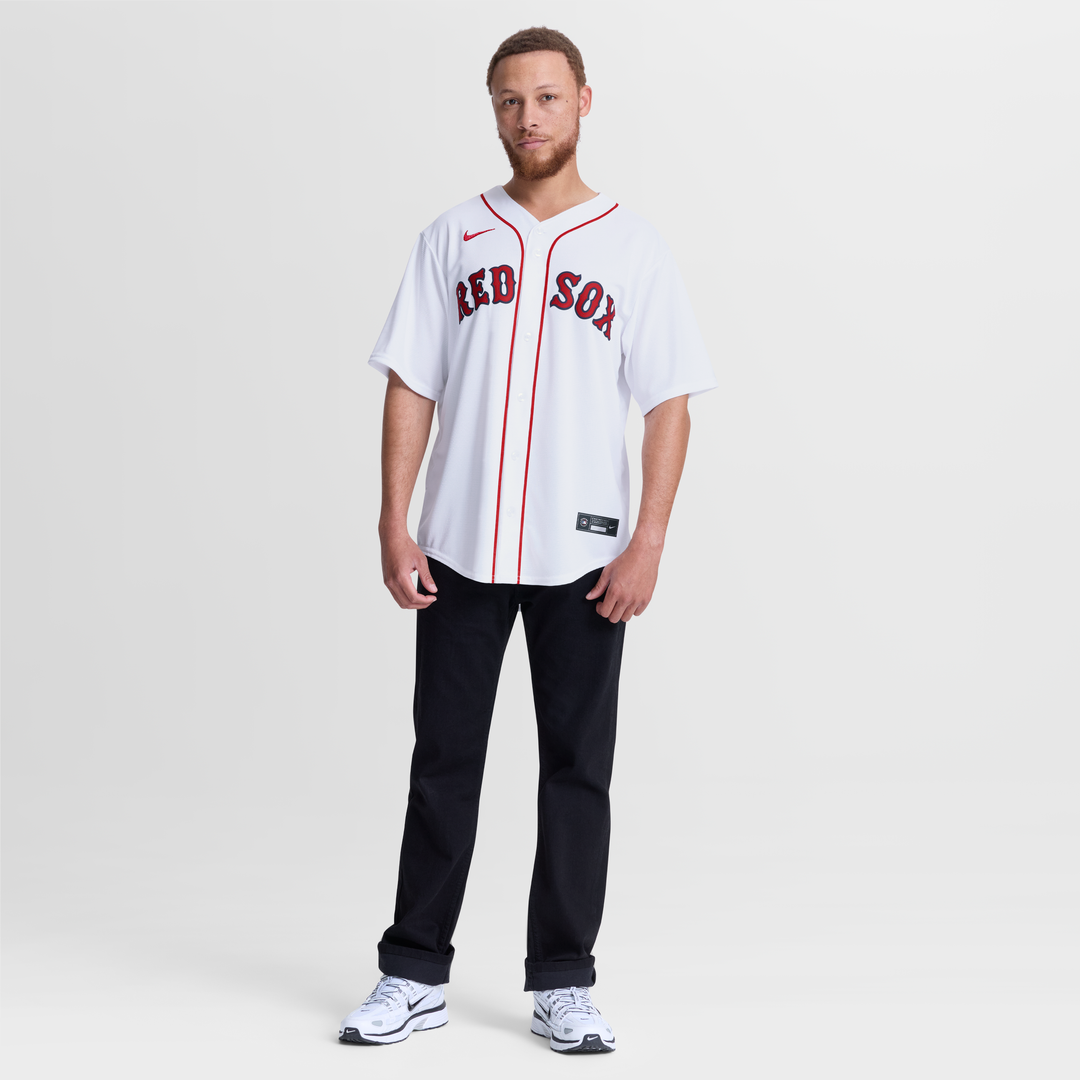 Men's Boston Red Sox Adley Rutschman White Home Replica Jersey