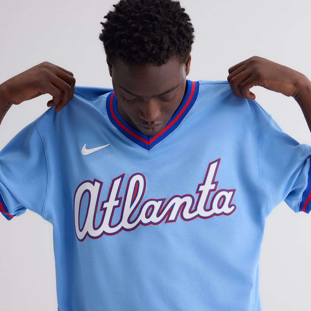 Men's Atlanta Braves Powder Blue 2026 City Connect Jersey