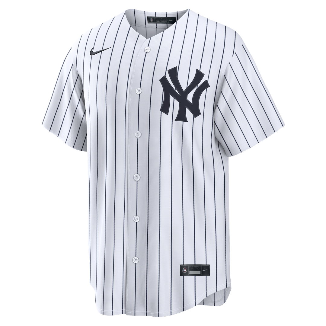 Men's New York Yankees Aaron Judge White Home Replica Jersey