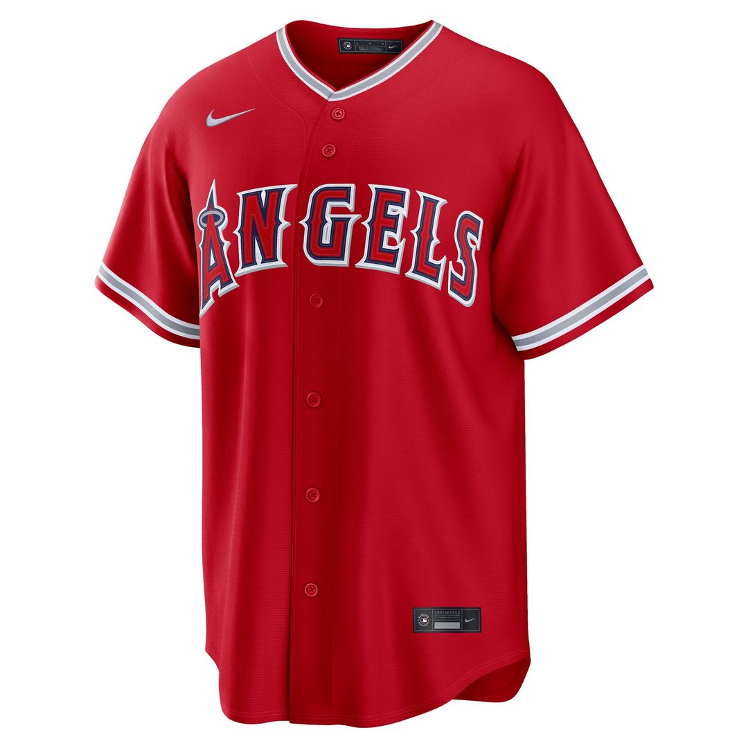 Men's Los Angeles Angels Red Alternate Replica Jersey