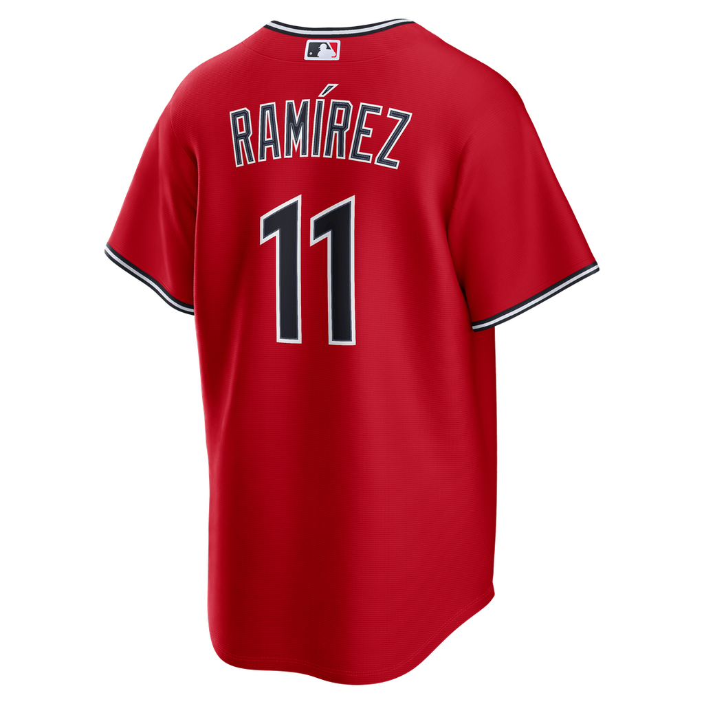 Men's Cleveland Guardians José Ramírez Red Alternate Replica Jersey
